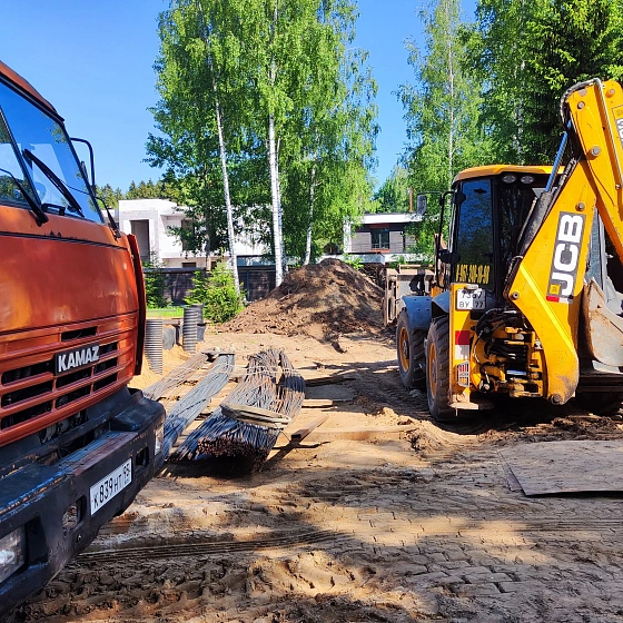 Монолитный ленточный фундамент для гаража