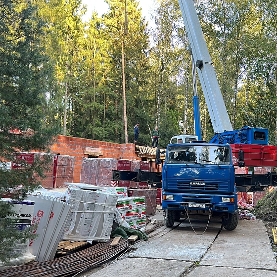 Комбинированный фундамент для ангара