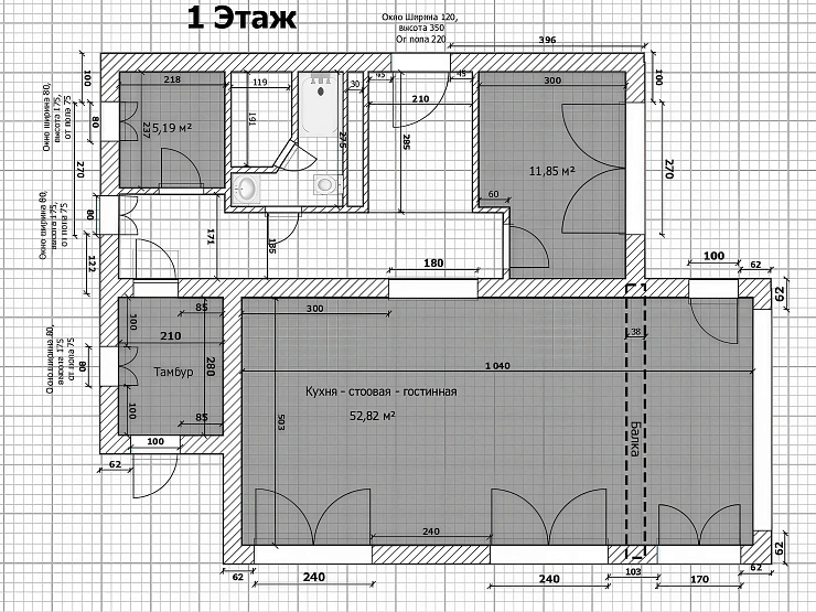 Монолитный ленточный фундамент для гаража